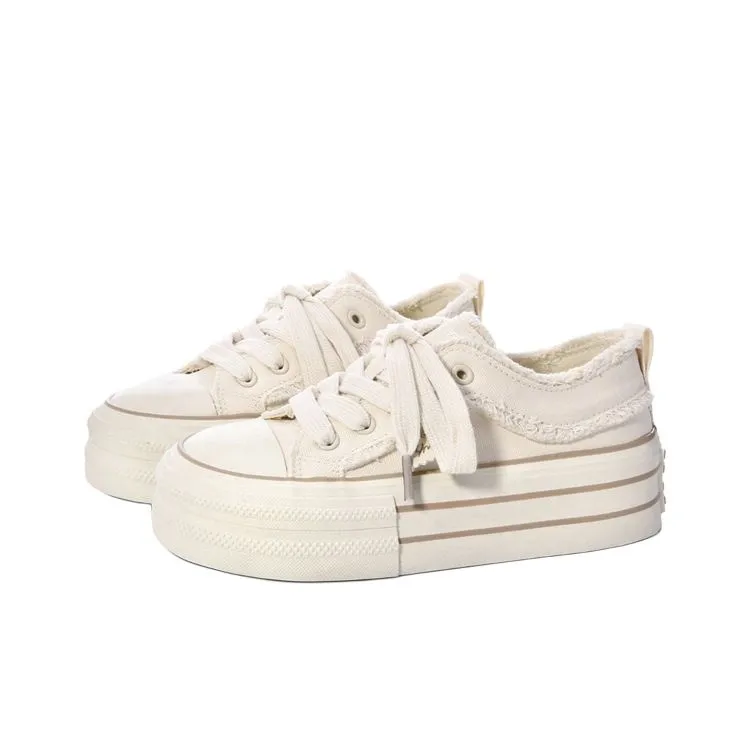 ABCYLM Non slip, Wear resistant, Impact resistant Low Top Canvas Shoes Women's-1