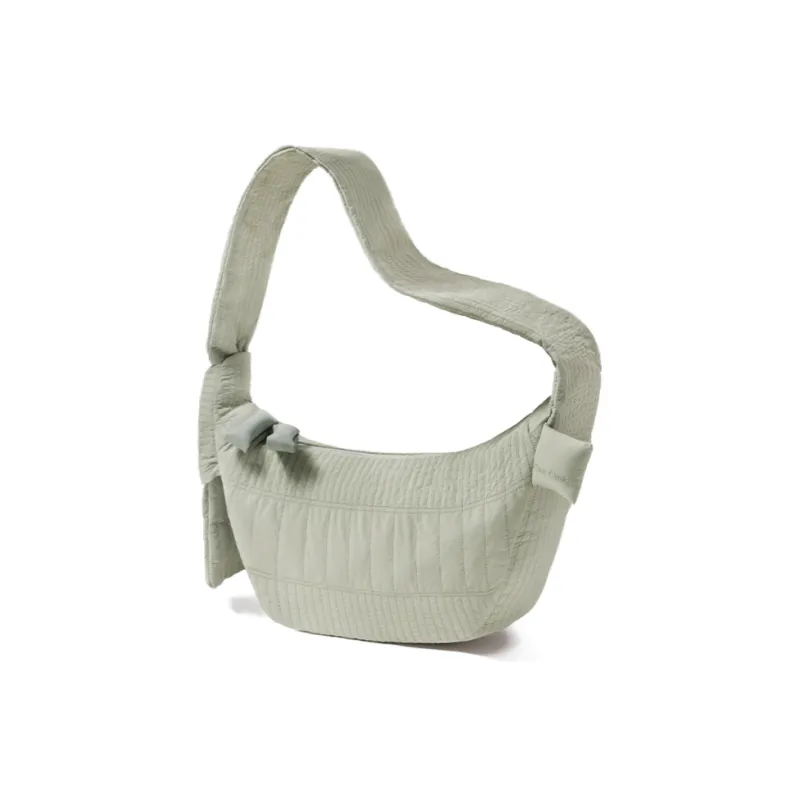 CLOUT CLOUD Nylon Fabric Dumpling Bag, Crossbody Bag, Shoulder Bag Trumpets Unisex Multicolor-1