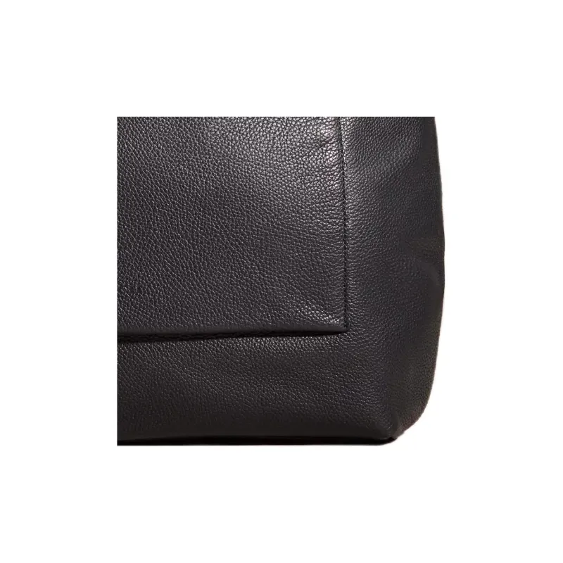 COACH Metropolitan Leather Tote Bag Shopping Bag Shoulder Bag Handbag Large Size Men's Gunmetal With Midnight Navy-2