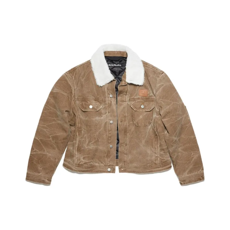 Acne Studios Jackets Men Brown-0