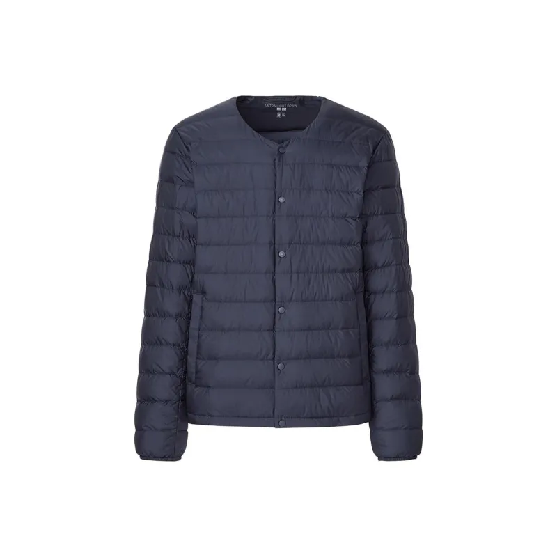 UNIQLO Down Jacket Men's Navy Blue-0