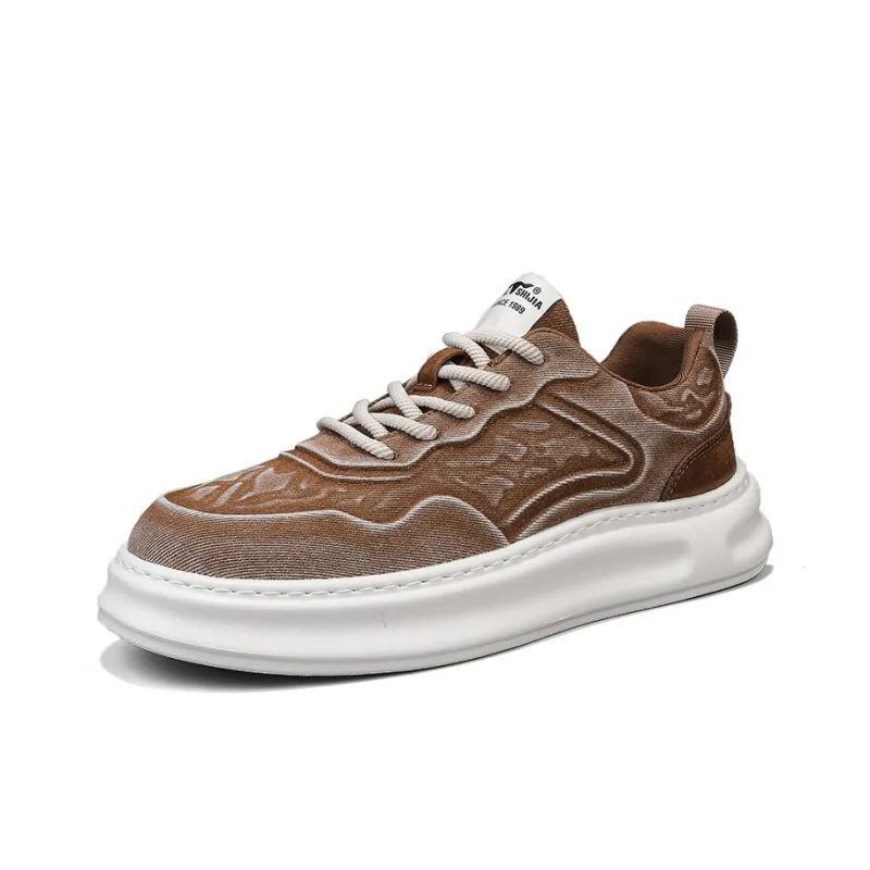 G.N.SHIJIA Slip Resistant Cushioning Abrasion Resistant Lightweight Low Top Skateboard Shoes Men's-16