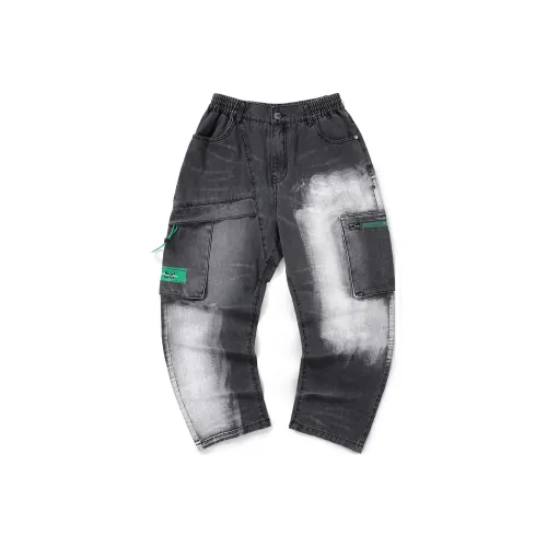 Bt Straight Jeans Unisex Dark Gray