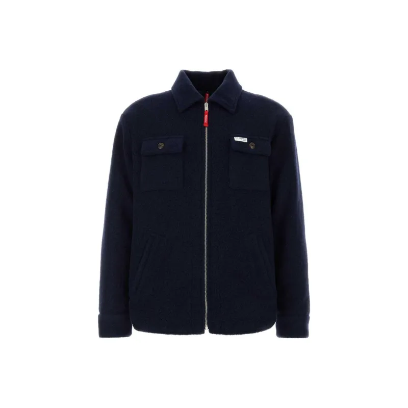 FAY Zip Up Over Shirt Jacket-0