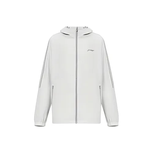 LiNing Jackets Coats Unisex River Stone Gray