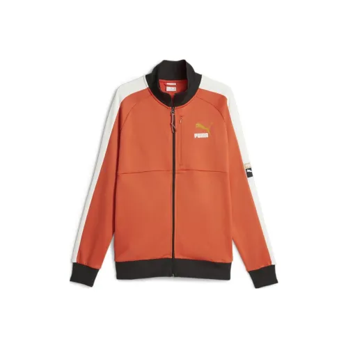 PUMA T7 FORWARD HISTORY Jacket Men's Orange