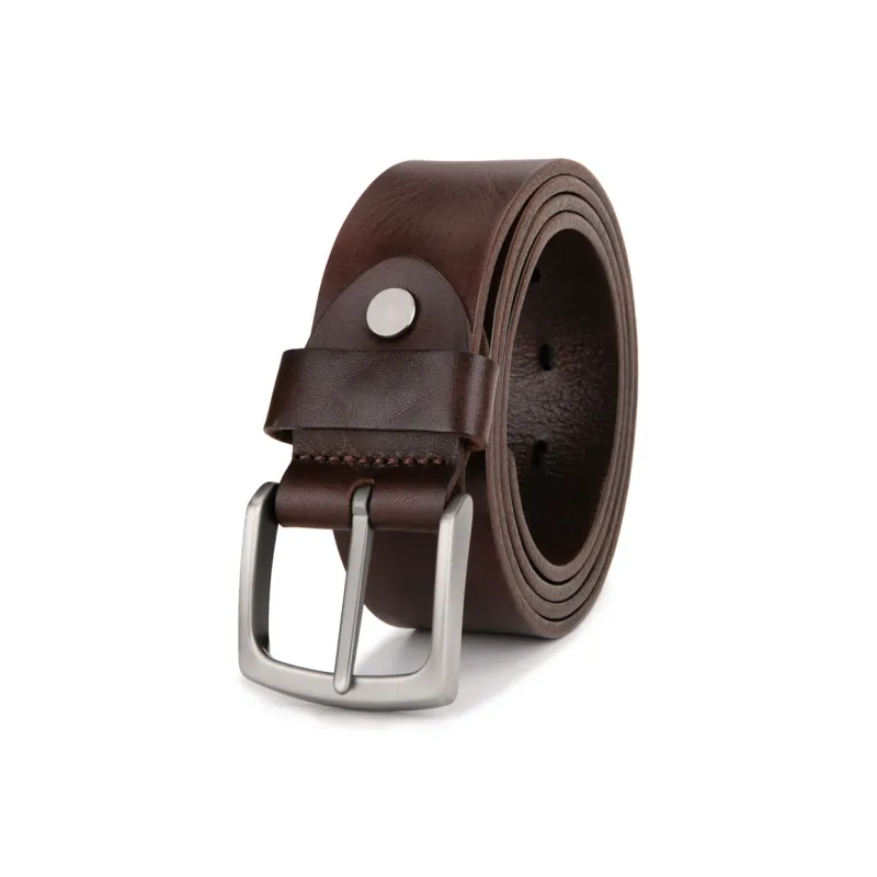 Cows Reign Top Grain Cow Leather Belts Men's 3.7CM-5