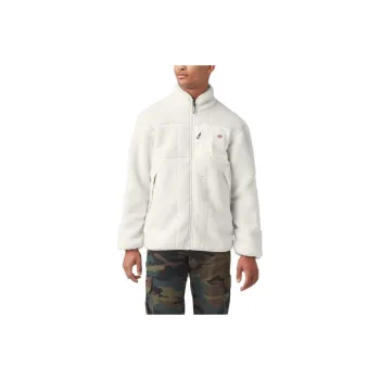 Dickies Chute Fleece Jacket Jackets Coats Men's White