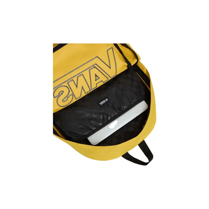 Vans Old Skool Polyester Backpack Unisex Yellow-4