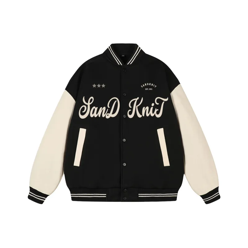 SandKnit Baseball Jacket Unisex-0