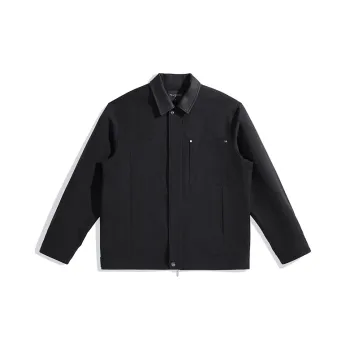PEACEBIRD MEN Lapel Administrative Quaker Fashion Loose Fit Casual Coat Jacket Men's