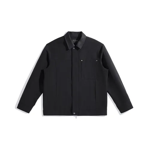 PEACEBIRD MEN Lapel Administrative Quaker Fashion Loose Fit Casual Coat Jacket Men's