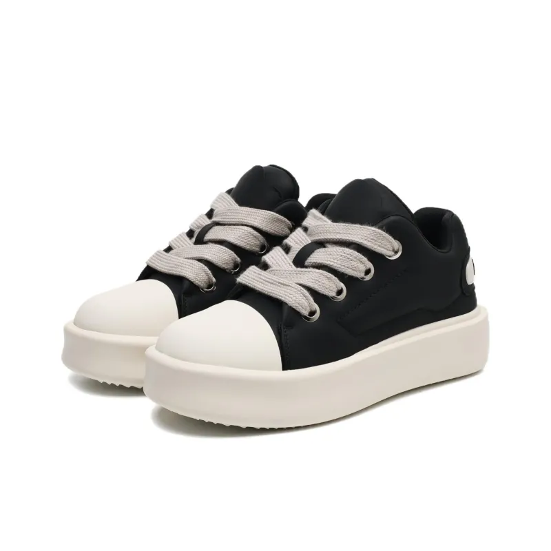 MOMGOG Abrasion Resistant Breathable Height Increasing Low Top Skateboard Shoes Unisex-1