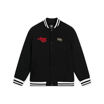 QIAODAN Baseball Jacket Men's Black