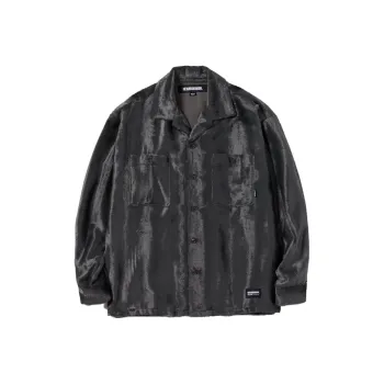 NEIGHBORHOOD Leopard Fur Long Sleeve Shirt