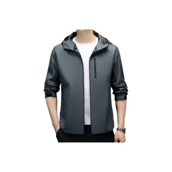 PIERRE CARDIN Water Resistant Windproof Breathable Wear Resistant Water Repellent Rainproof Windbreaker Jacket Men's