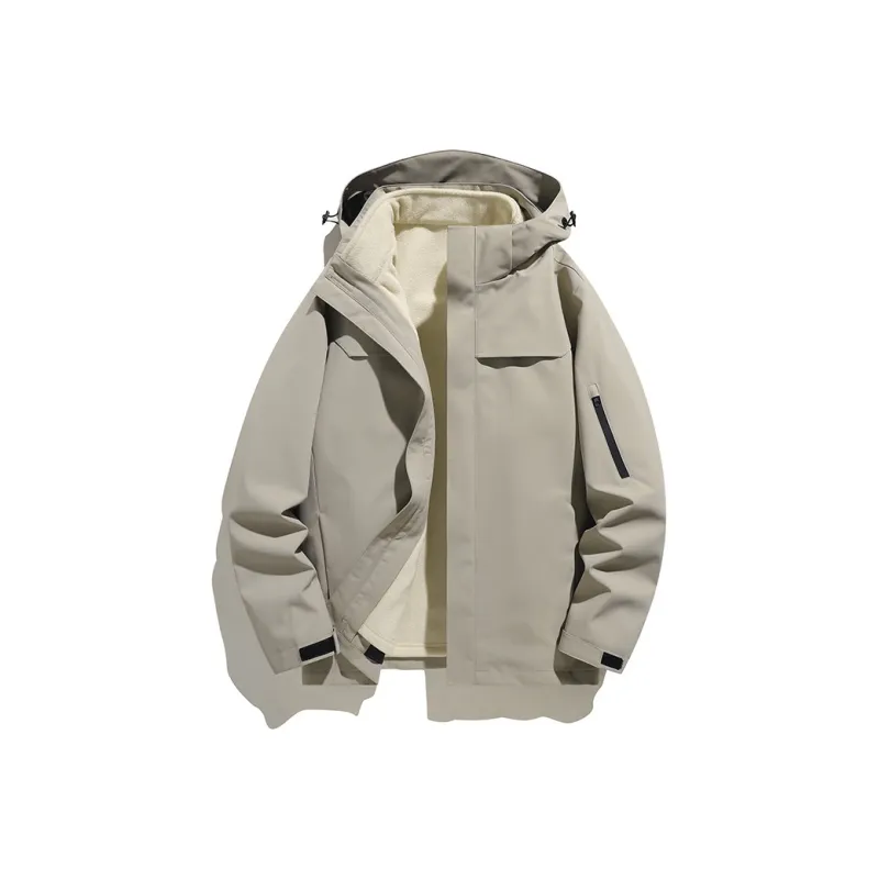 Warrior Huichao Riding The Wind Collection Waterproof And Windproof To Keep Warm Windbreaker Jacket Unisex-21