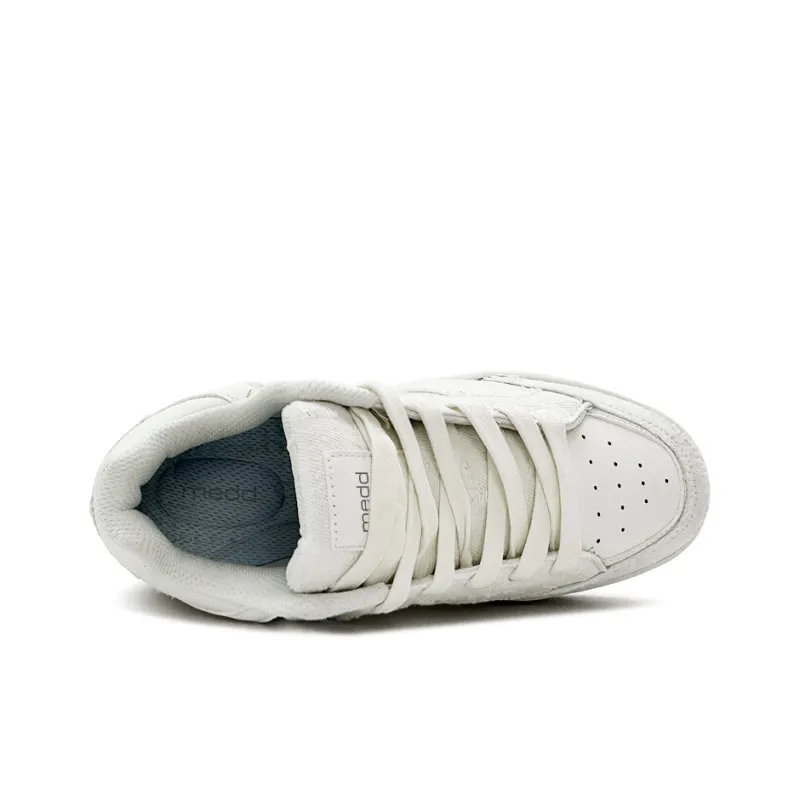 Medd Lightweight Breathable Height Increasing Low Top Skateboard Shoes Unisex-13