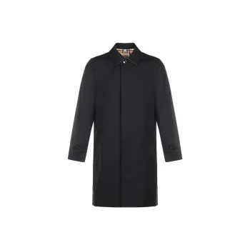 Burberry Trench Coat Men's Black