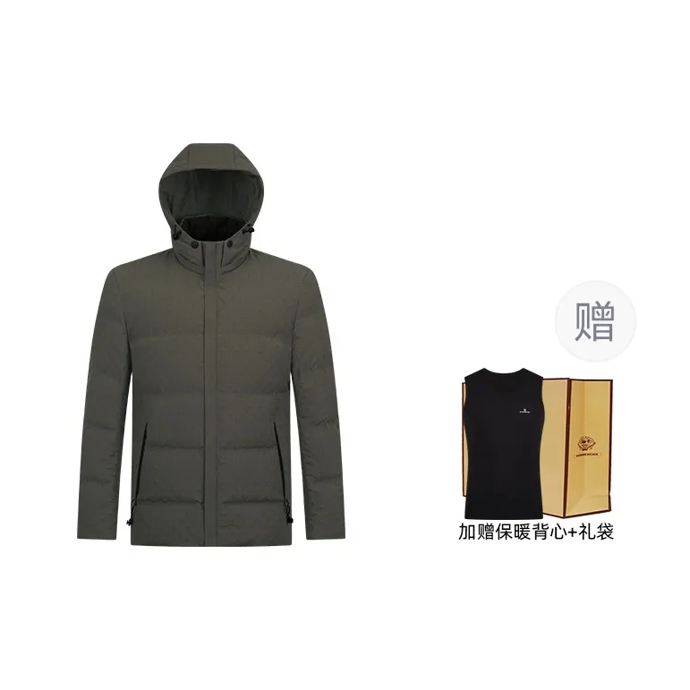 SEVEN White Duck Down Down Jacket Men's-0