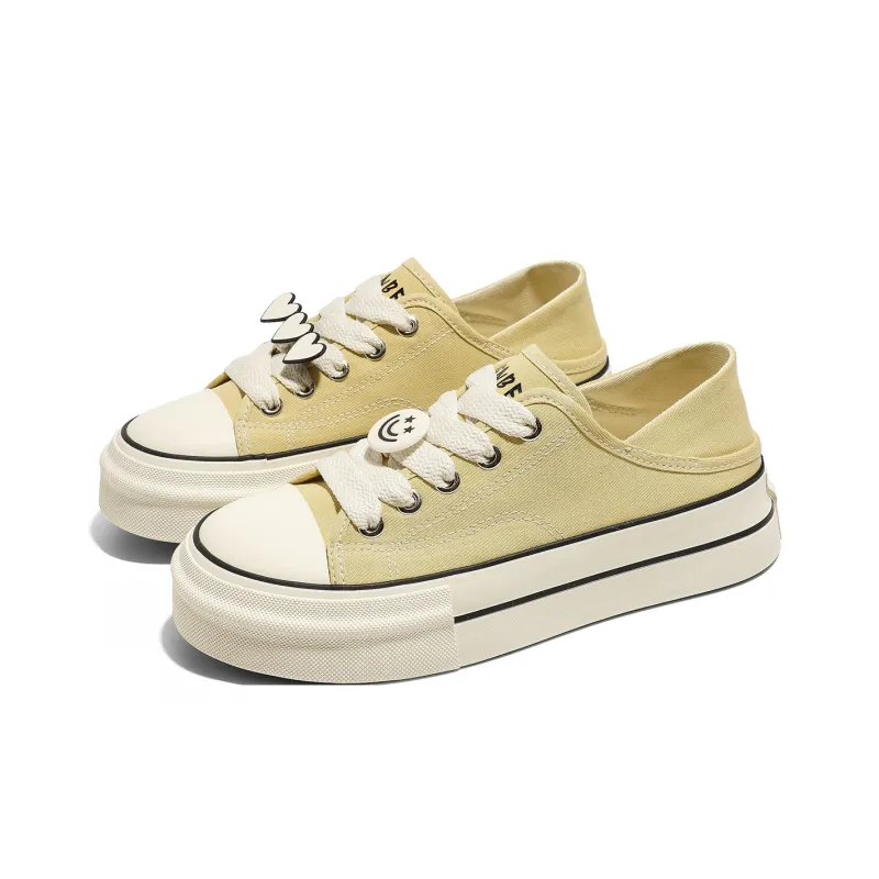 RENBEN Breathable And Lightweight Low Top Canvas Shoes Women's-2