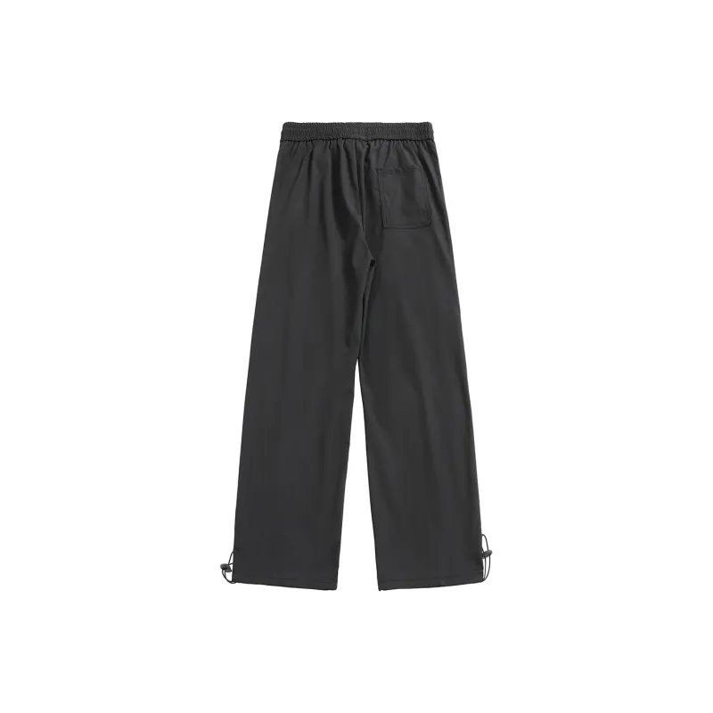 RICE NINE TEN Casual Pants Unisex Black-1