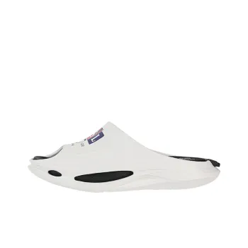 RSL Cut Out Quick Dry Slide Slippers Unisex White Black