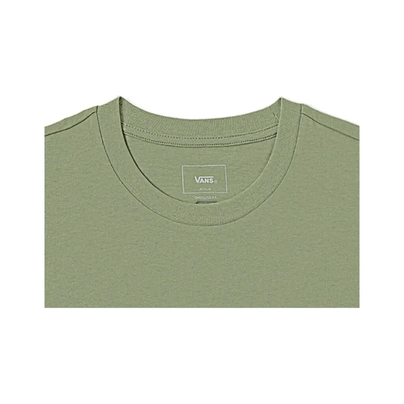 Vans Drop Shoulder Sleeve T-Shirt Unisex Green-2