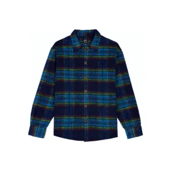 Brain Dead Brushed Rancher Flannel Shirt Jacket