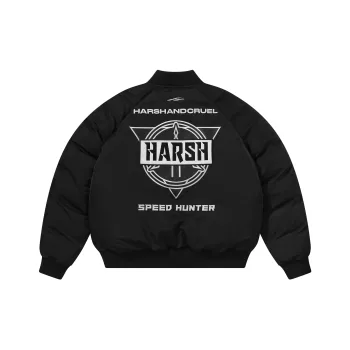HARSH AND CRUEL Jacket Unisex Black