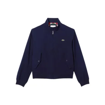 LACOSTE Logo embroidered Water repellent Jacket