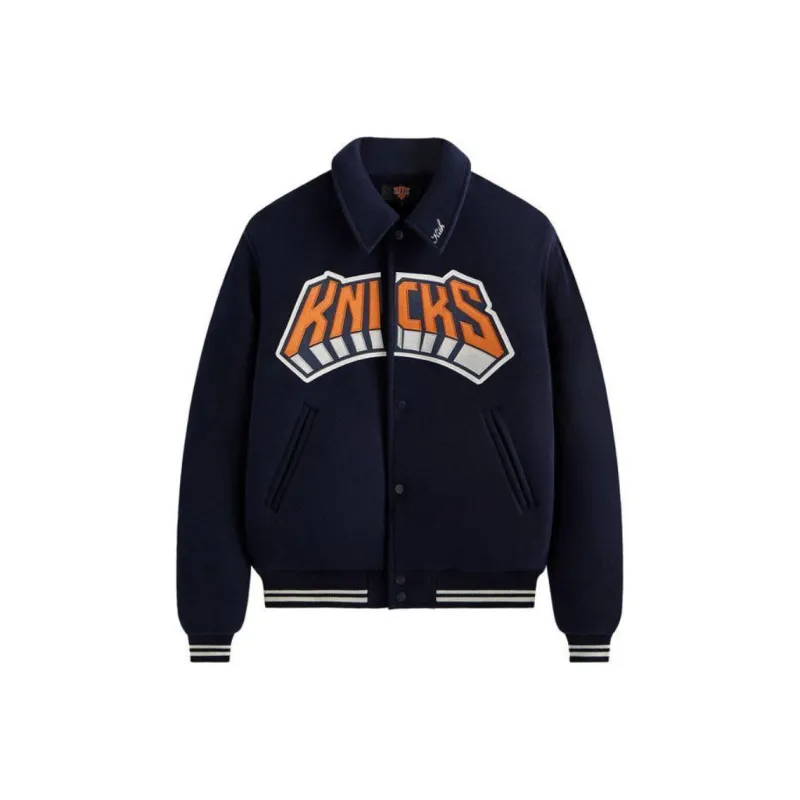KITH X New York Knicks Empire Wool Coaches Jacket-0