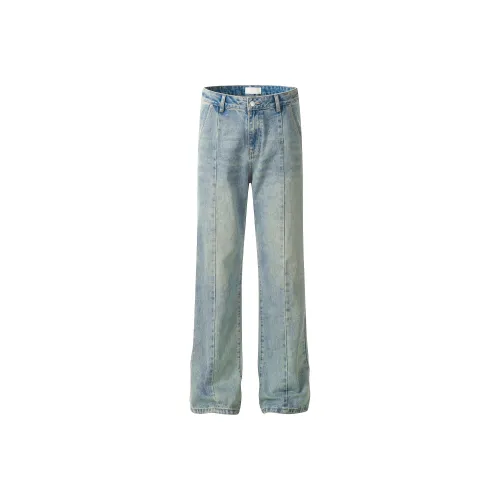 GBXM Jeans Unisex Washed Blue