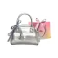 Silver Printer Ribbons Accessories-Shopping Bag