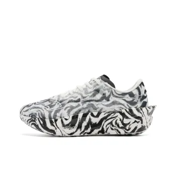 QIAODAN Phantom PB5.0 Running Shoes Men Low Top Black/Ivory