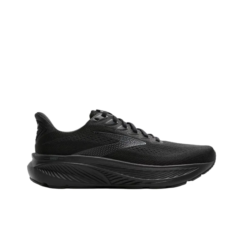 Brooks Anti Slip Wear Resistant Low Top Casual Running Shoes Men's Black-1