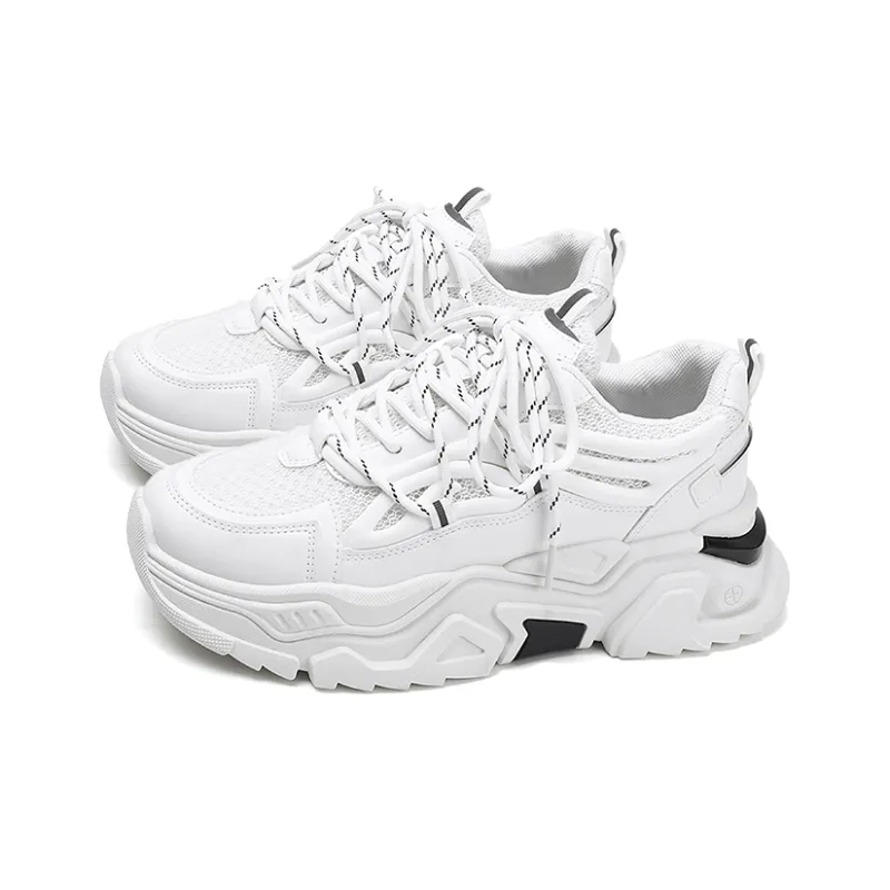 Yi Jiabao Wear resistant And Lightweight Low Top Chunky Sneakers Men's-6