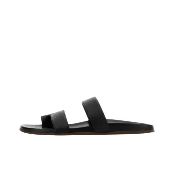 THE ROW Slide Slippers Women's Black