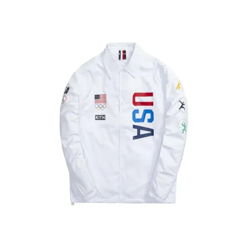 KITH For Team Usa 5 Rings Coaches Jacket