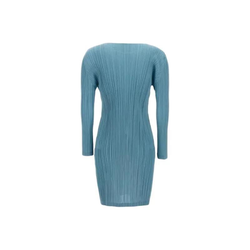 PLEATS PLEASE ISSEY MIYAKE Pleated Mini Dress-1