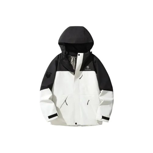 Jeep Waterproof And Windproof To Keep Warm Outdoor Windbreaker Coat Unisex