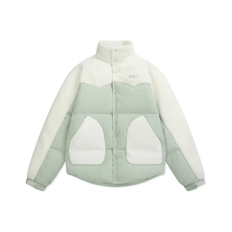 Guuka Down Jacket Coat Men's Light Green-0