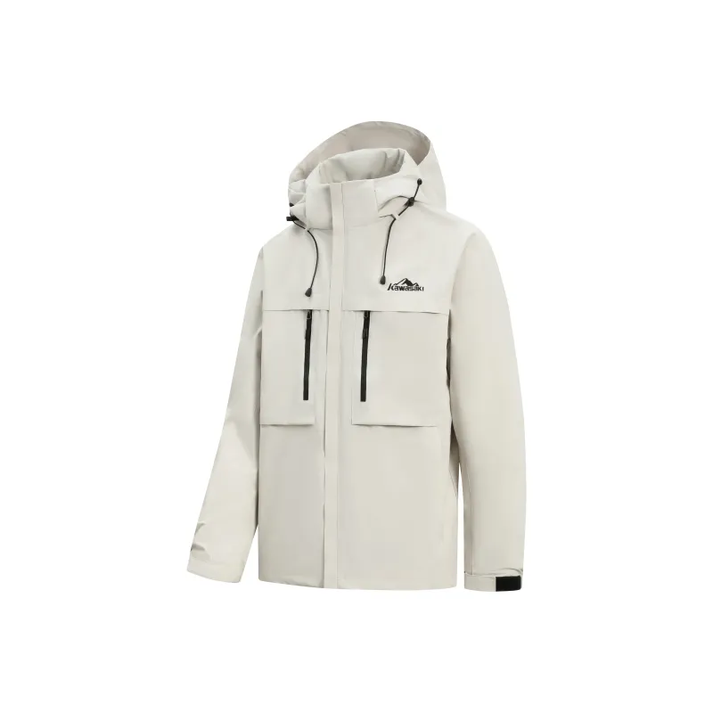 Kawasaki Windproof Wear Resistant Warm Water Repellent Windbreaker Jacket Unisex-4