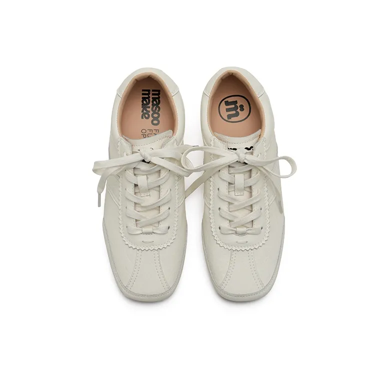 MASOOMAKE German Army Trainers Lightweight Low Top Casual Shoes Women's-4