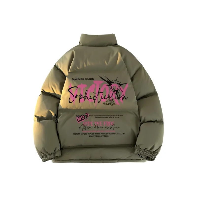 Pepe The Frog Down Jacket Unisex-8