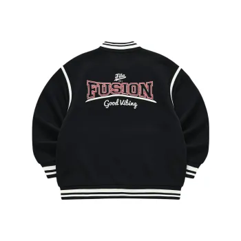 FILA FUSION Baseball Jacket Men's Jet Black