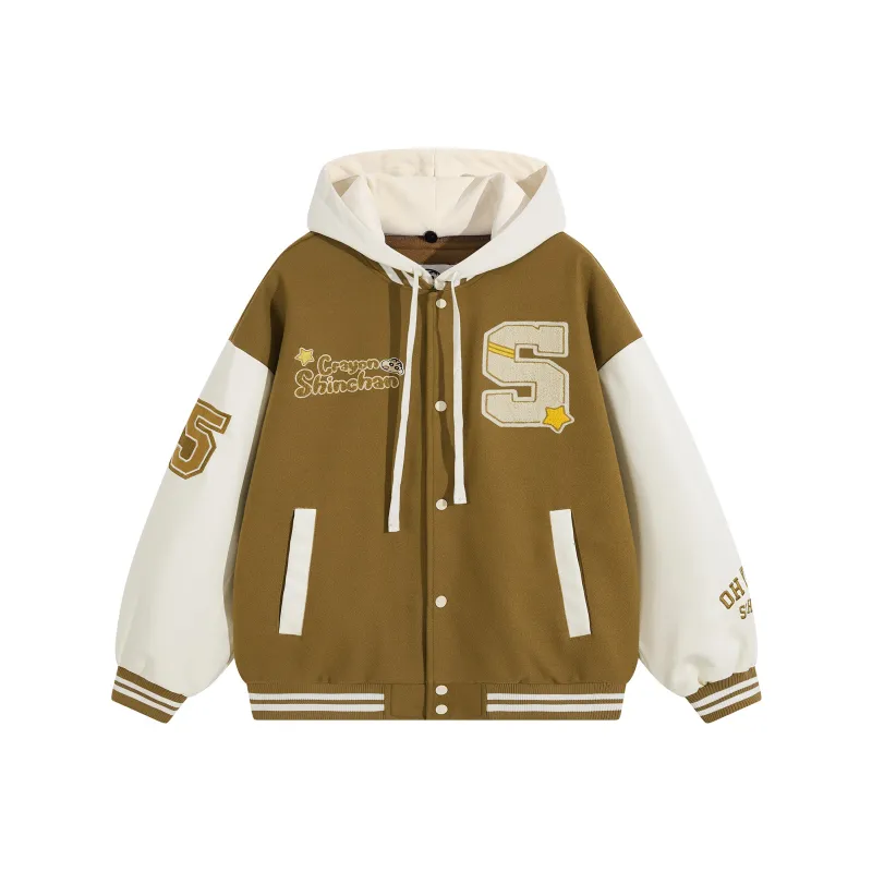 SHINCHAN Baseball Jacket Unisex-0