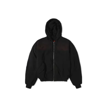 424 Zip up Padded Hooded Jacket