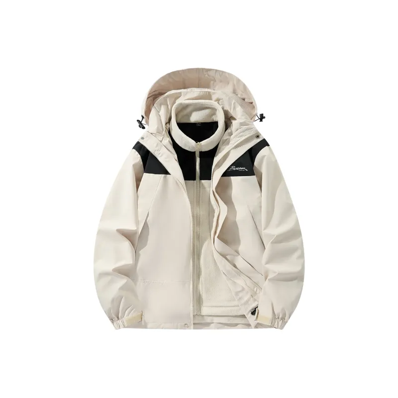 Feiyue Water-Resistant Windproof Warm Cold-Resistant Windbreaker Jacket Unisex-20