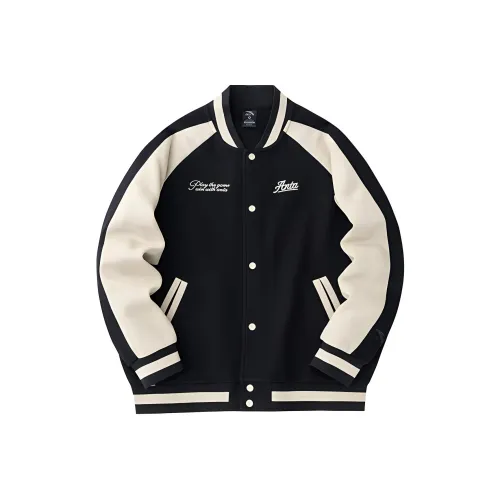 Anta Life Collection Baseball Jacket Coat Men's Basic Black